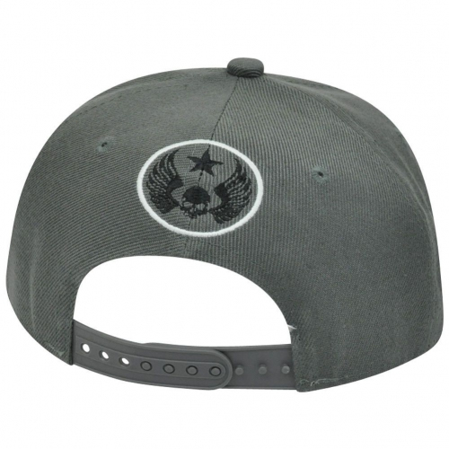 Кепка Affliction Live Fast Wings Skull Hat Grey купить